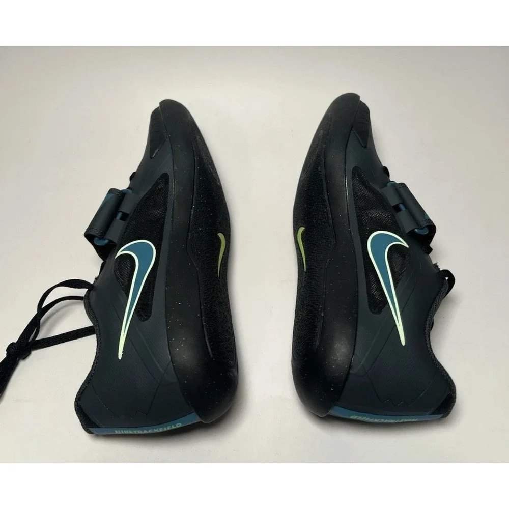 Nike Zoom Rival SD 2 Black‎ Blue Men Size 9.5 Throwing Shoes (FZ9665-001)